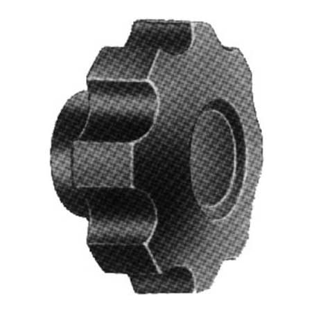 J.W. Winco J.W. Winco VBA Eight Lobed Knob, 55" (2.17), M8 x 1.25 6303050